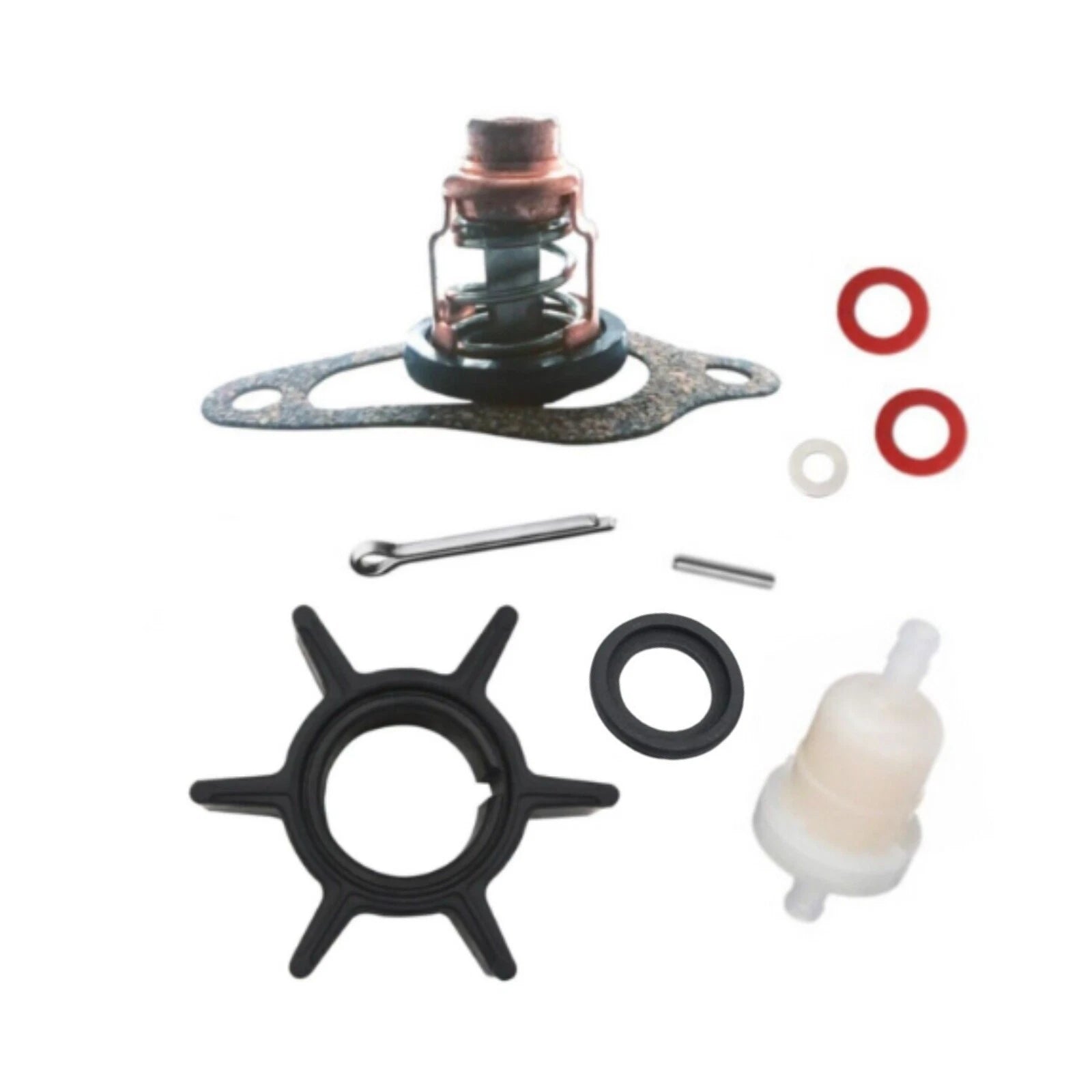 Outboard Maintenance Kit for Mercury Mariner 8-9.9 HP Carb 209cc (8M0120837)
