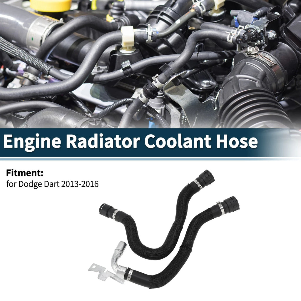 Set of 1 Heater Hose for Dodge Dart (2013–2016) No.68197197AB