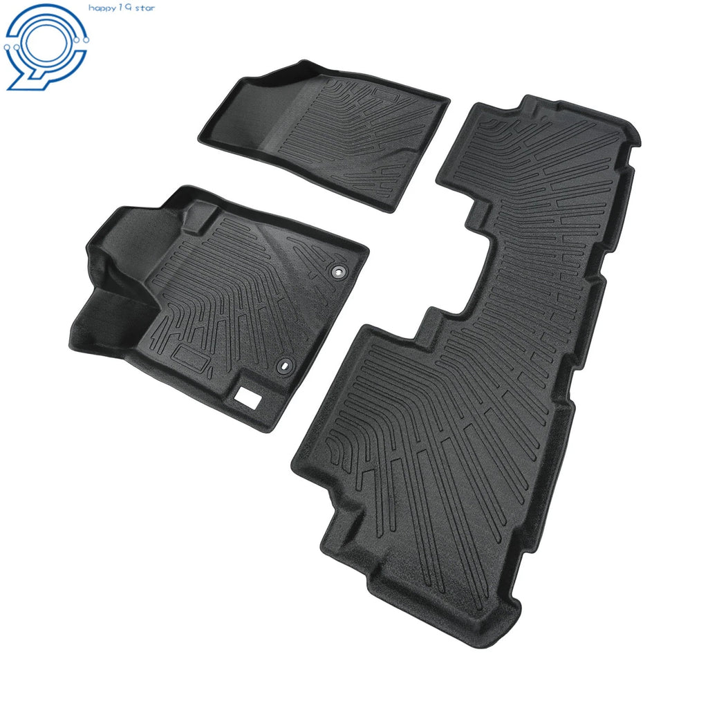 Set of 3 TPE Floor Mats Liners for Toyota Highlander (2008–2013)