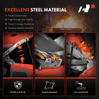 2Pcs Hood Hinge for Kia Forte/Forte5/Forte Koup (2014–2018)