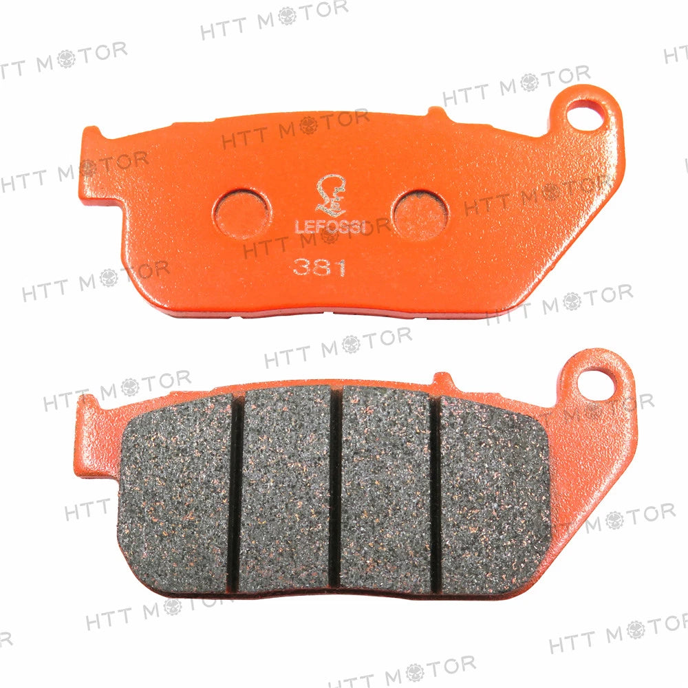 Carbon Ceramic Brake Pads for Harley XL883C Sportster 883 XL883R (FA381)