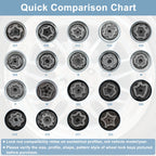 Type D Wheel Lock Lug Nut for Audi A4 (Locking Nut Key Socket)