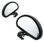 2-Pack Convex Clip-On Half Oval Blind Spot Auxiliary Rear View Mirrors for (2019-2024)