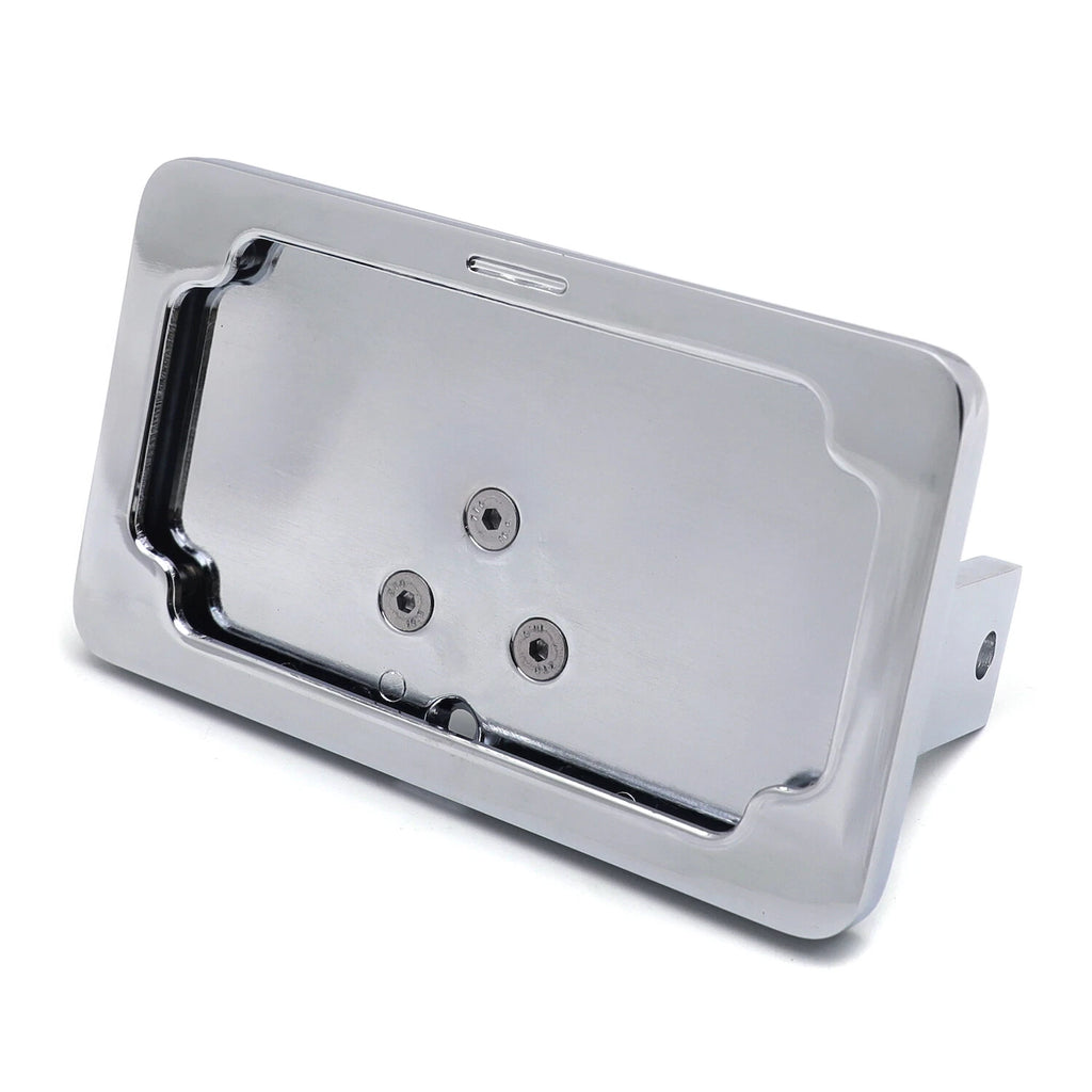 Chrome License Plate Bracket for Suzuki Katana TL1000, Honda CBR 600/900/925/954
