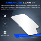 Passenger Right Side Lower Mirror Glass for Chevy Silverado GMC (2014-2017)
