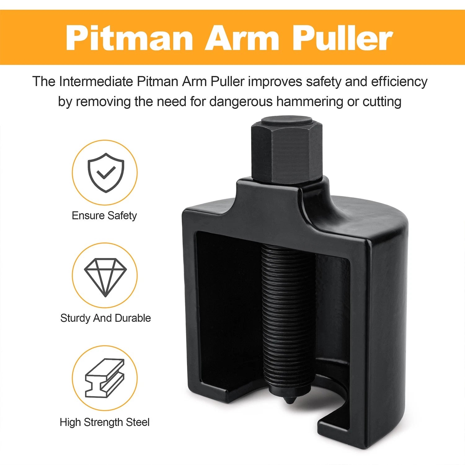 Intermediate Pitman Arm Puller for Class 3-5 Trucks (10388)