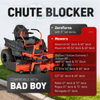 Chute Blocker System for Bad Boy Mowers (54" 60" 61" 72")