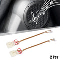 2X Car Speaker Connector Wire Harness Adapter for Mazda Lincoln
