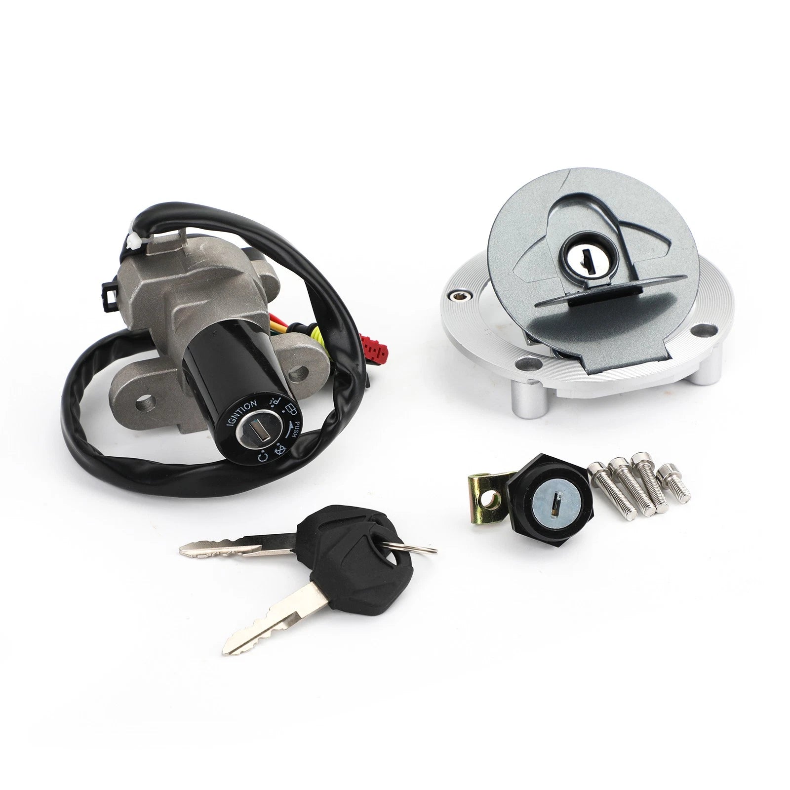 Ignition Switch Gas Cap Seat Lock Set for MV Agusta Brutale B4 910 989 1098