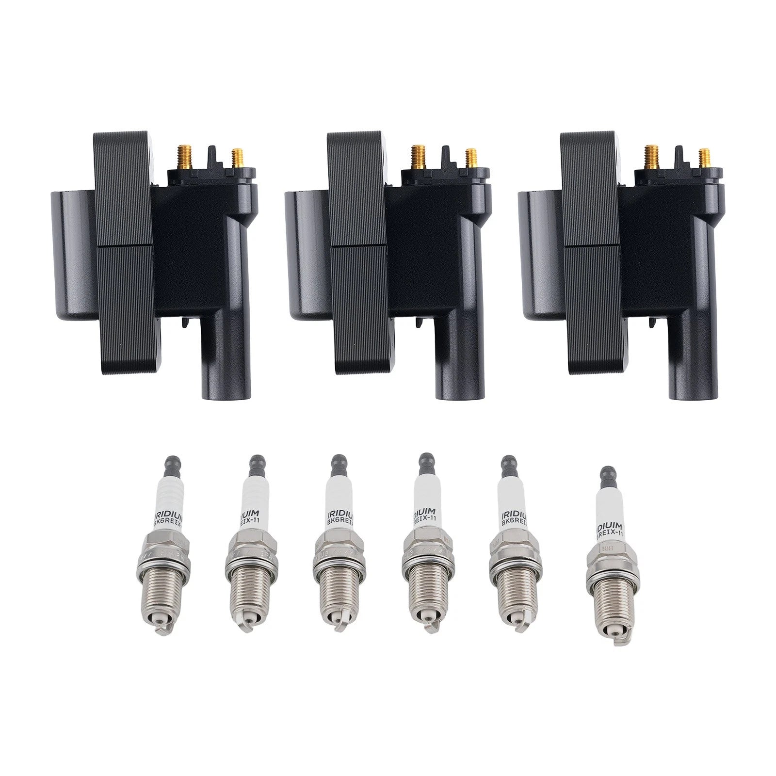 3X Coils 6X Spark Plugs for Mitsubishi 3000GT Diamante 3.0L (1991–1995) MD313604 UF143