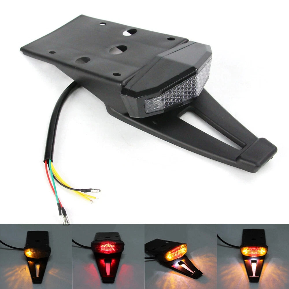 LED Fender Brake Indicator Turn Signals for Off-Road Dirt Bikes