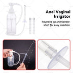 Enema Douche Cleaner Bottle Pump Kit 300ml for Women