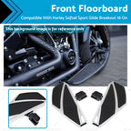 Front Floorboards for Harley Softail Street Bob Sport Glide Low Rider (2018–2023)