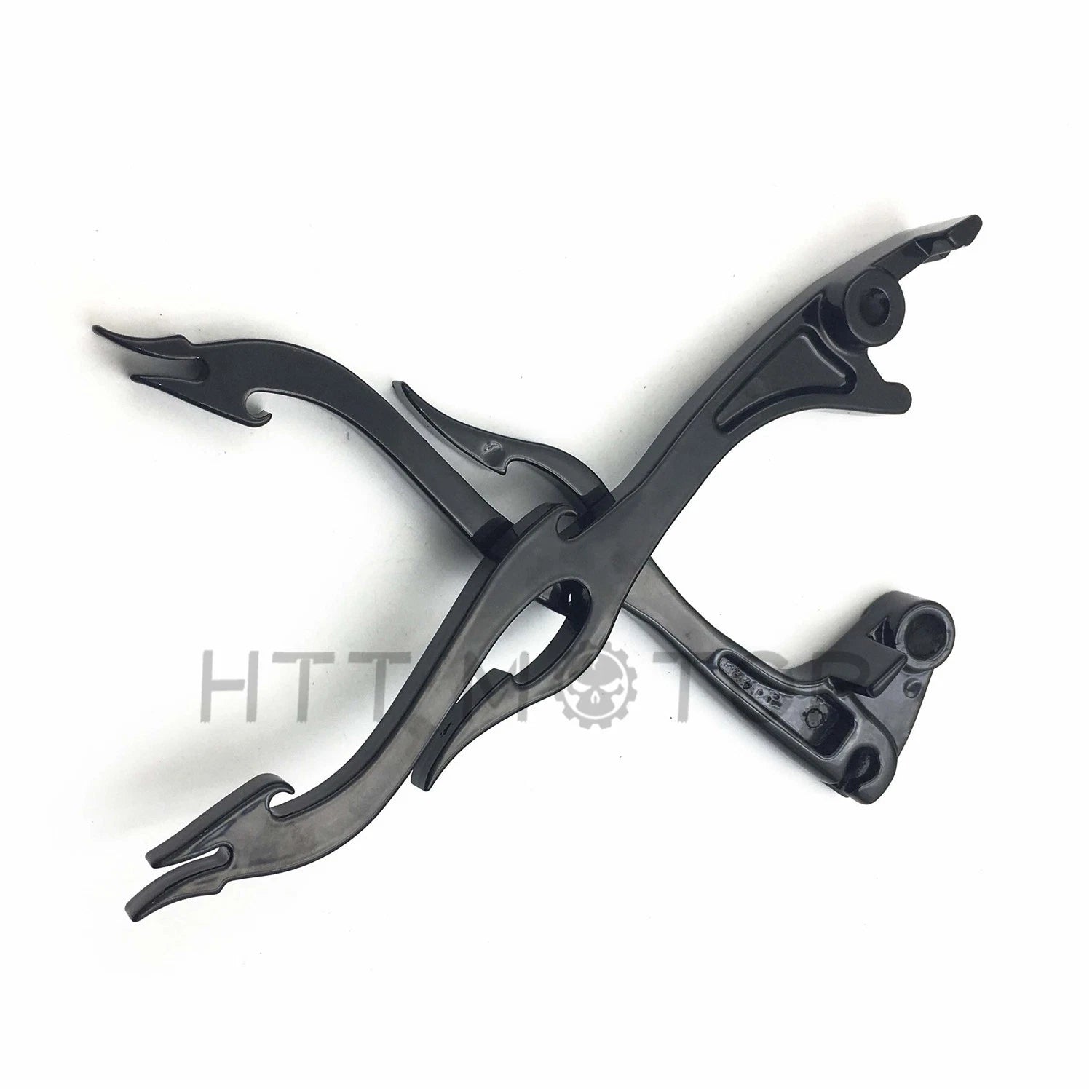 Black Hand Levers for Suzuki Marauder 800, Boulevard M50, C50, Intruder (2000–2009)