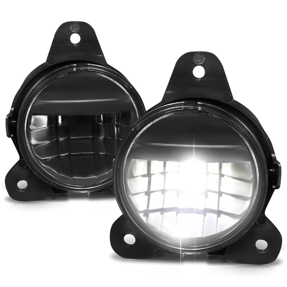 LED Black Housing Fog Lights for Volvo VNR 300 400 640 (2018–2020)