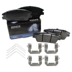 Set of 4 Akebono ProACT Front Ceramic Brake Pads for Hyundai Tucson, Elantra, Kia Sportage (2010–2023)
