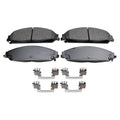 Set of 4 Akebono ProACT Front Ceramic Brake Pads for Dodge 200 300 Challenger Charger Magnum (2005–2010)