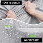 Waterproof Car Cover with Hook for Jimny JB64W/JB74W (385x148x160cm)