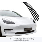 Stainless Black Billet Grille Insert for Tesla Model 3 (2017-2026)