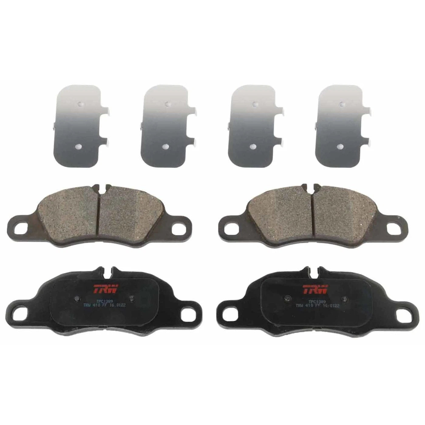 Set of 4 Brake Pads for Porsche 911 (2009–2016) Front
