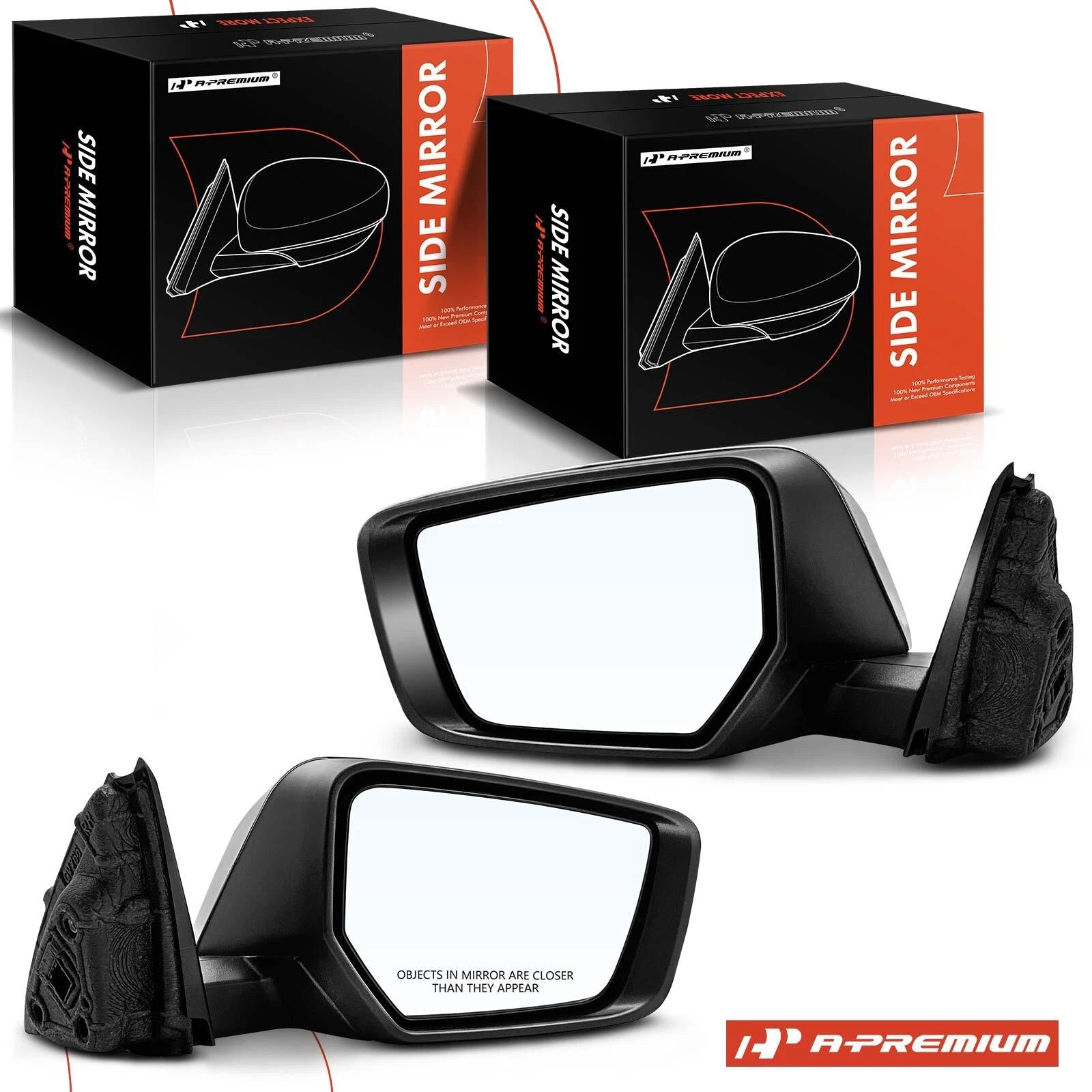 Power Mirrors with Power Fold Signal Heated for Chevy Impala (2014–2020)