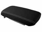 Leather Console Lid Armrest Cover for Dodge Avenger (2008–2014) Beige Stitch