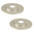 Set of 2 Rear Disc Brake Rotors for Chrysler Town & Country (2008–2016)