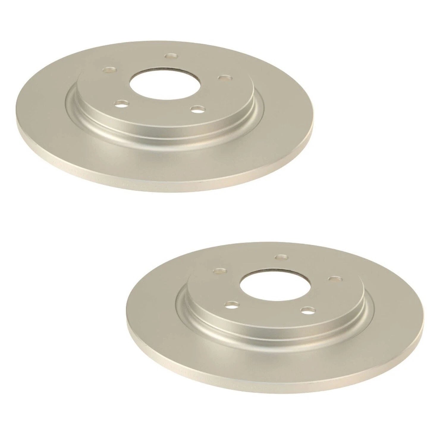 Set of 2 Rear Disc Brake Rotors for Chrysler Town & Country (2008–2016)