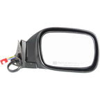 Power Mirror Set for Jeep Cherokee (1997–2001) Heated Textured Black