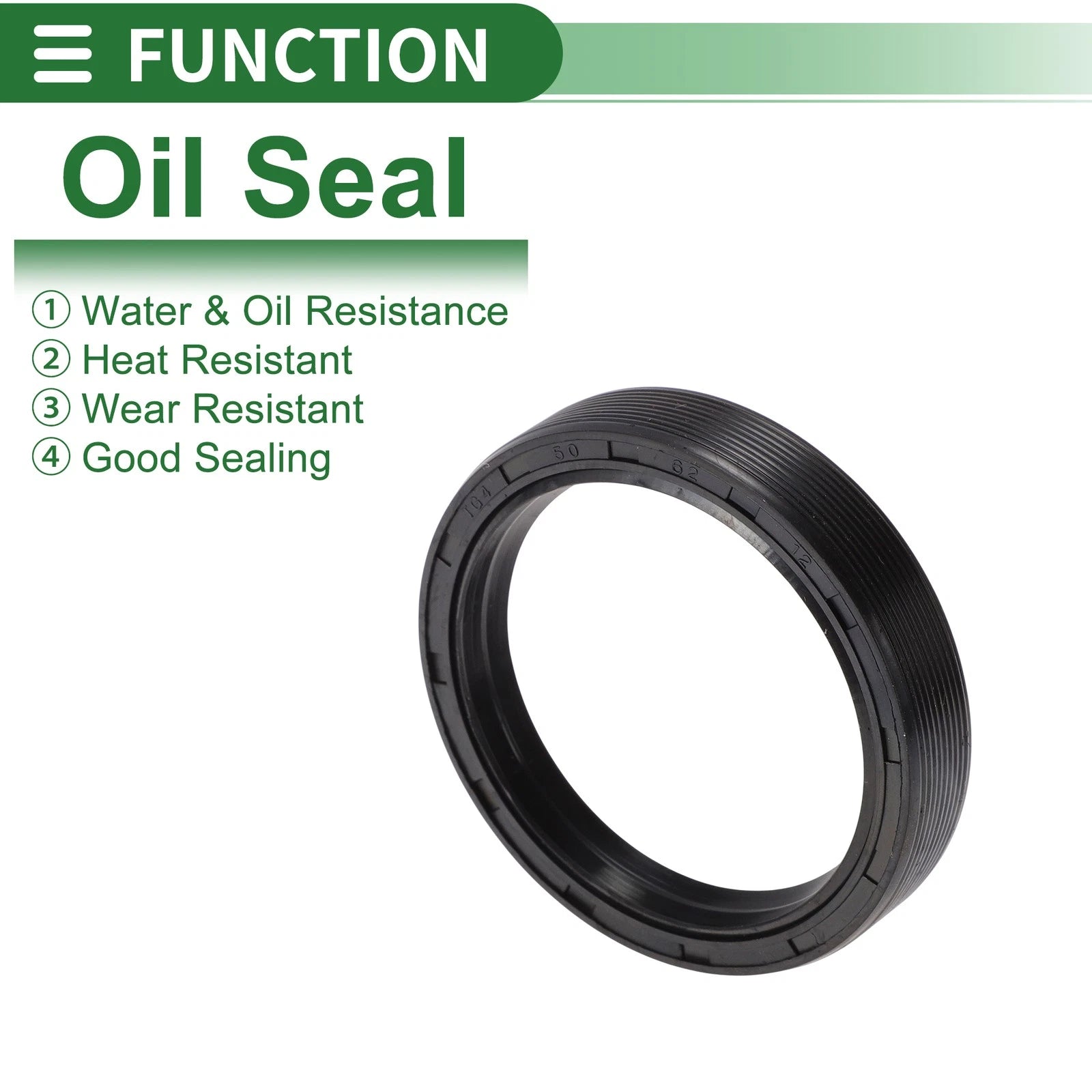 Set of 5 Oil Seals NBR Rubber 50x62x12mm for Various Models 
