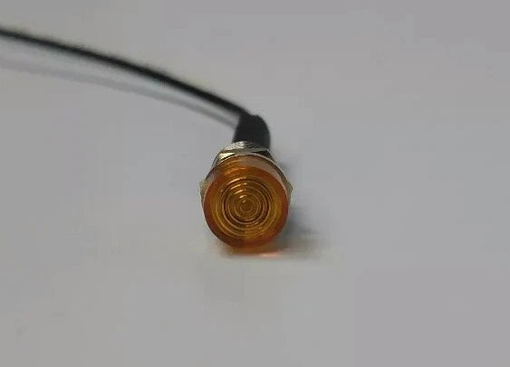 Amber LED Dash Indicator Lights Pair for Toyota Hilux (2010–2015)