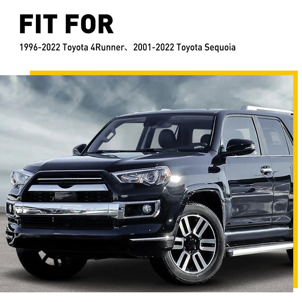 2X LED License Plate Lights for Toyota 4Runner (1996–2022) & Sequoia (2001–2022)