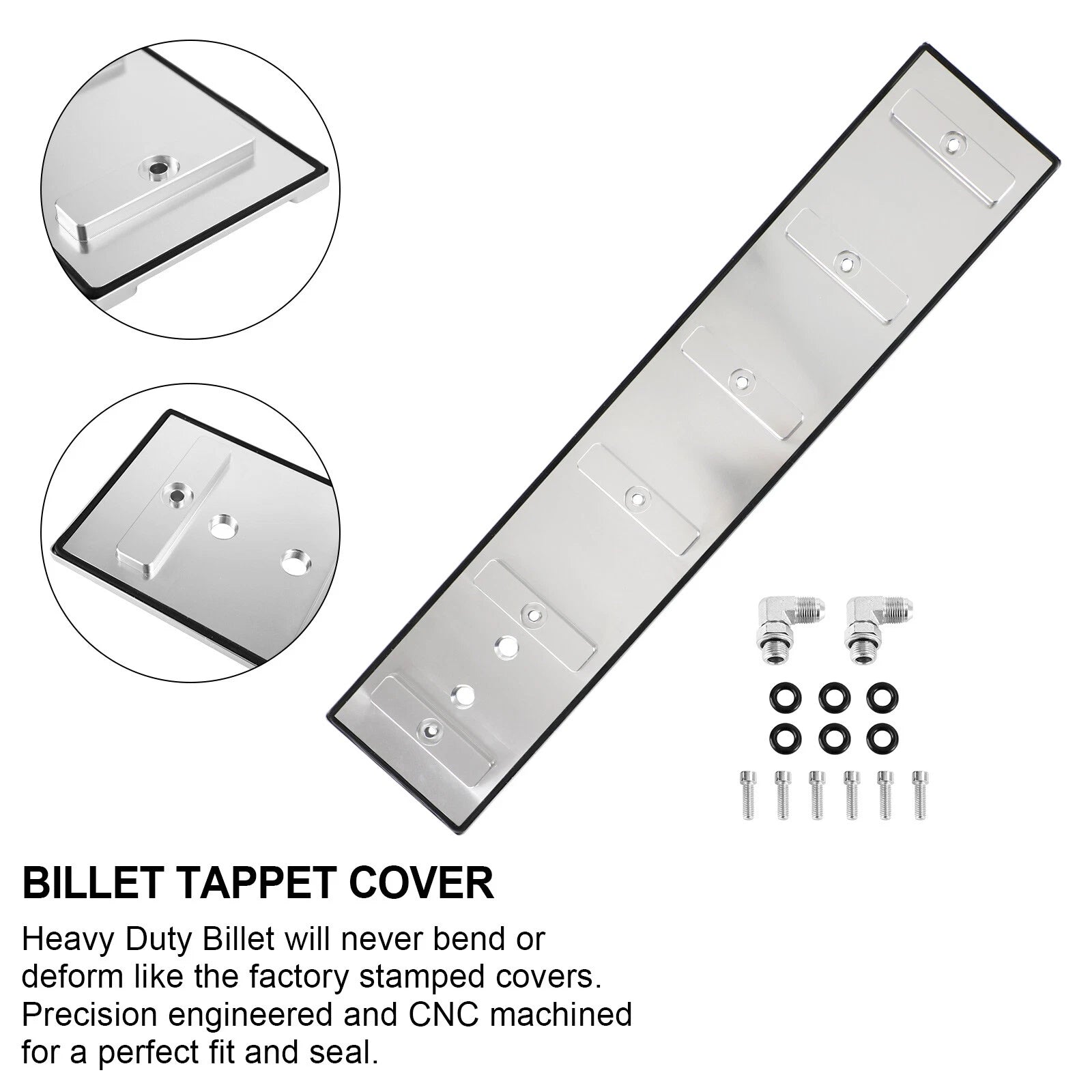 Billet Tappet Cover Kit for Cummins 5.9L 12v 24v (1989–2002)