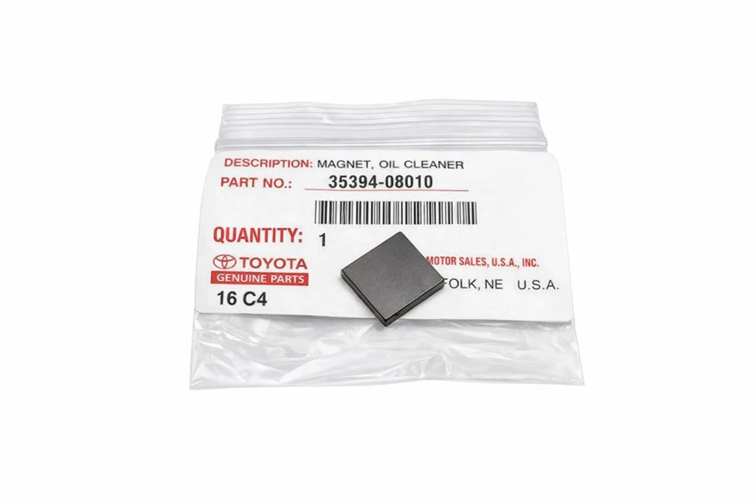 Transmission Oil Pan Magnet for Toyota Lexus Scion (2000–2023) 3539408010
