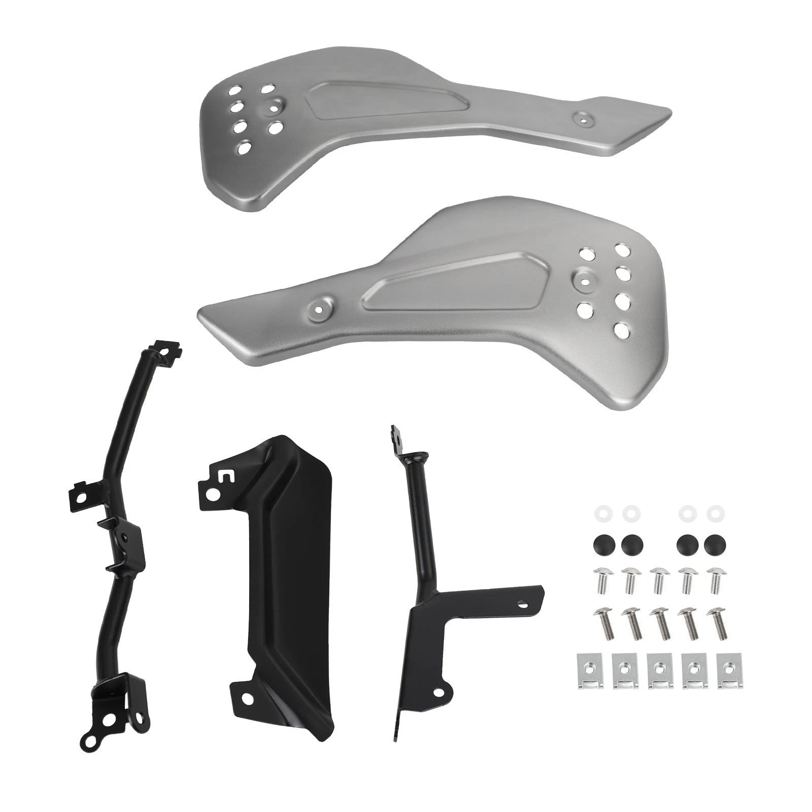 Lower Engine Belly Protection Plates for Trident 660 (2021)