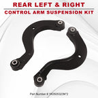 Set of 2 Rear Upper Control Arms for Audi A3 TT VW Golf Jetta Passat (2006-2013)