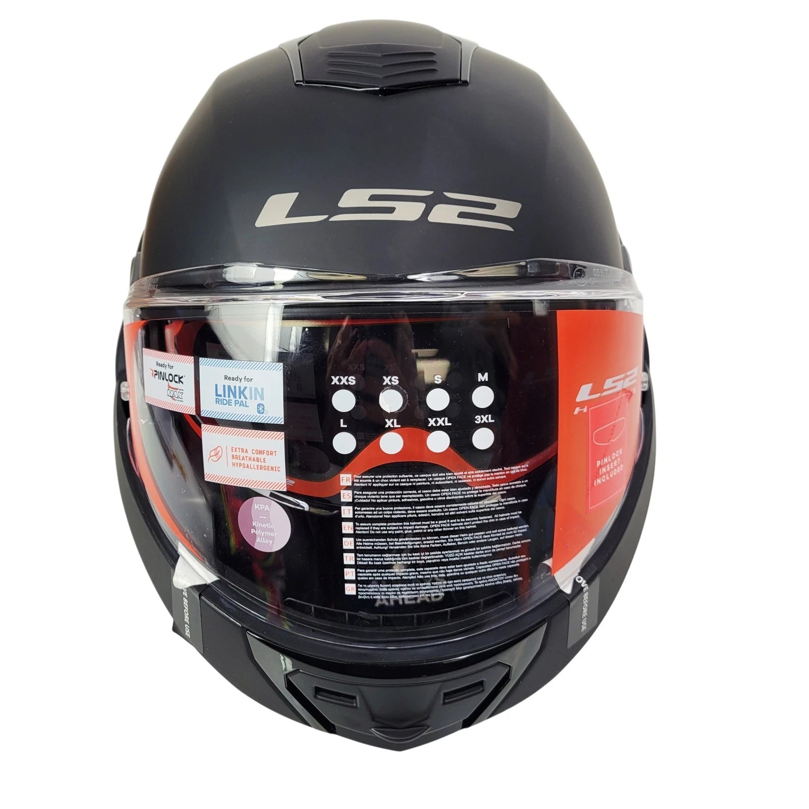 LS2 Valiant Modular Motorcycle Helmet for (XS)