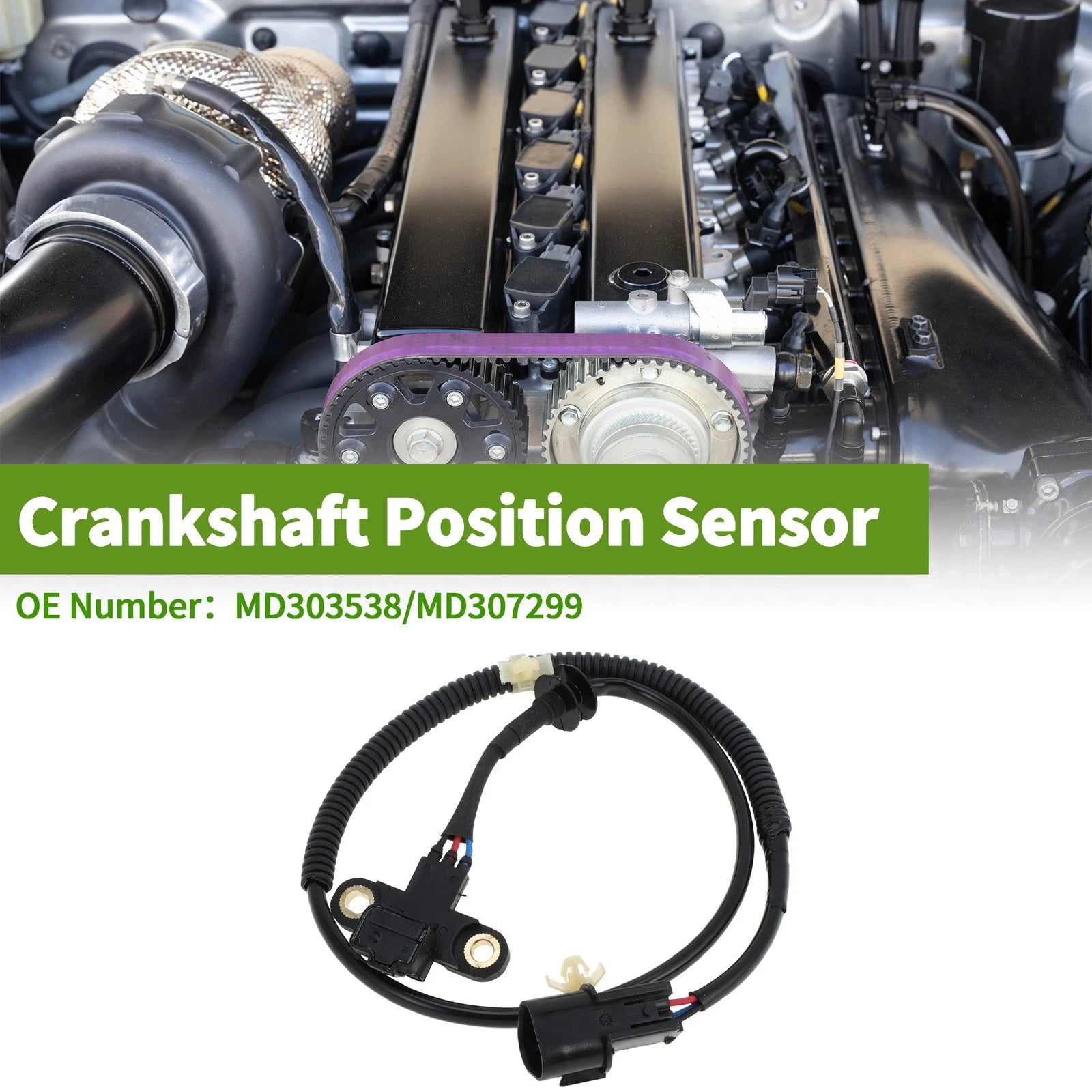 Crankshaft Position Sensor for Mitsubishi Mirage 1.8 (1995–1996) MD303538