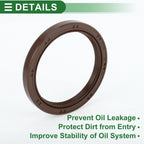 1 Pc Front Crankshaft Oil Seal for Nissan X-Trail (No. 13510-AD200)