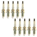 Set of 10 NGK Laser Iridium Spark Plugs for Lexus Mazda Toyota Pontiac