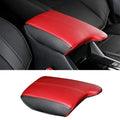 Red Leather Central Console Armrest Box Cover for Honda Accord (2014–2017)
