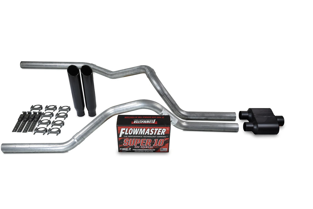 Dual Exhaust Kit for Dodge Ram 1500 (1994–2003) 2.5" Flowmaster Super 10