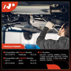 3X Front Rear Catalytic Converter for Nissan Pathfinder (2013–2019)