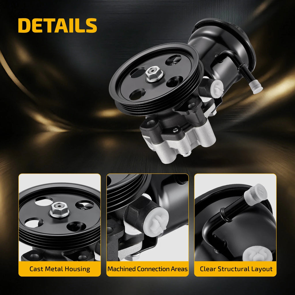 Power Steering Pump for Toyota 4Runner Tacoma (1996–2001) 2.4L 2.7L
