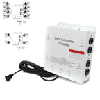 MCL 8 Outlet HID Master Light Controller Electric Box 120V/240V 50A