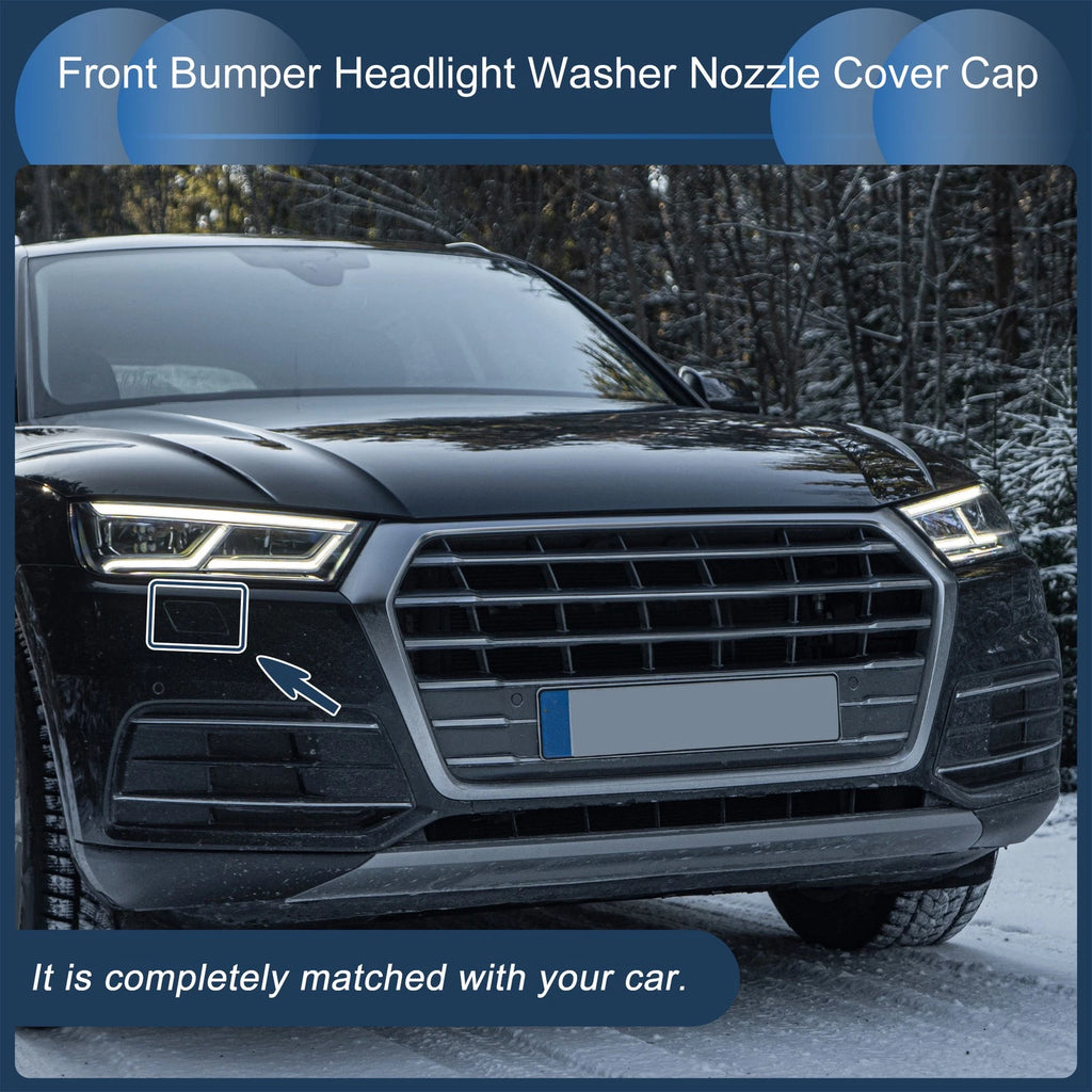 Front Right Washer Nozzle Cover Cap for Audi Q5 S-Line (2018–2020) 1 Pcs