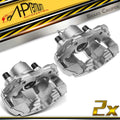 Pair Front Disc Brake Calipers with Brackets for Ford Escape C-Max Focus (2013–2019)