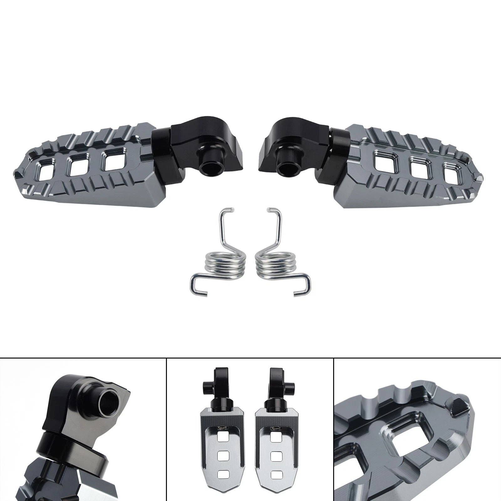 Front Footrests Foot Pegs for Yamaha Tenere 700 XTZ700 YZ250X YZ125X (2019–2024)
