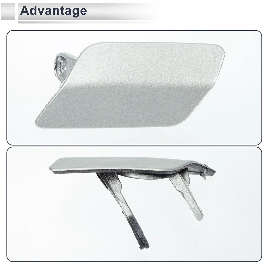 Front Left Bumper Headlight Washer Nozzle Cover Cap for BMW 335i GT