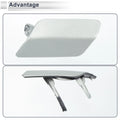 Front Left Bumper Headlight Washer Nozzle Cover Cap for BMW 335i GT